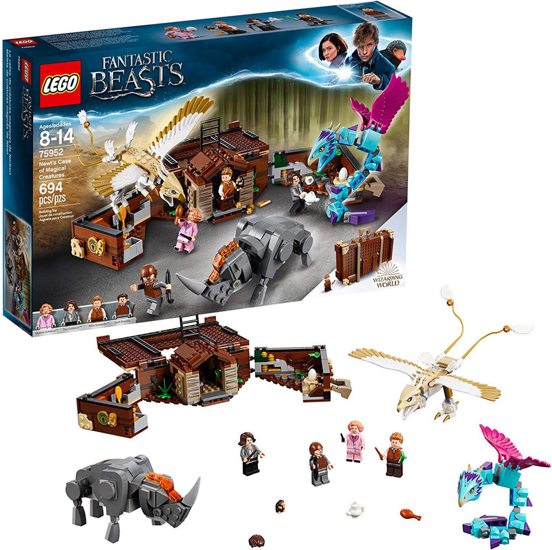 LEGO Fantastic Beasts: Newt's Case of Magical Creatures - 694 Piece Building Kit [LEGO, #75952] LEGO LEGO   