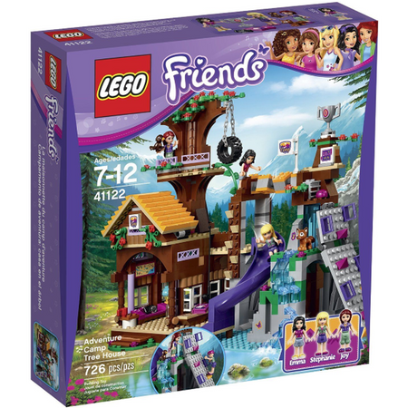 LEGO Friends Adventure Camp Tree House 726 Piece Building Kit [LEGO, #41122] LEGO LEGO   
