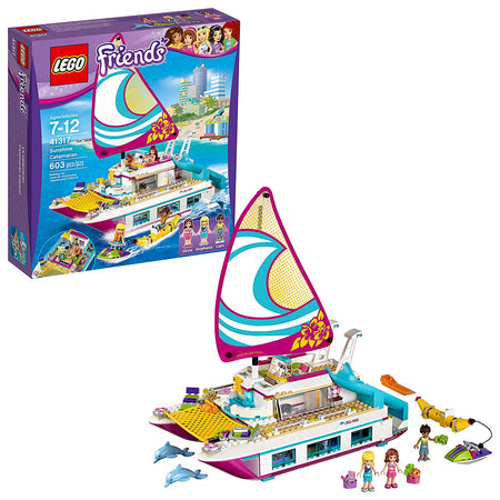 LEGO Friends: Sunshine Catamaran - 603 Piece Building Set [LEGO, #41317] LEGO LEGO   