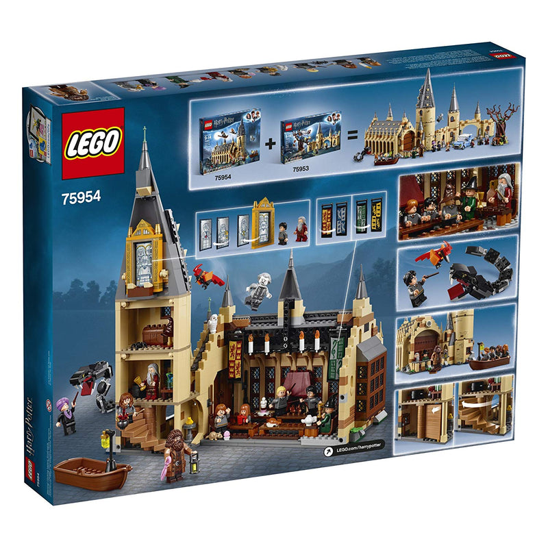 LEGO Harry Potter: Hogwarts Great Hall - 878 Piece Building Set [LEGO, #75954] LEGO LEGO   