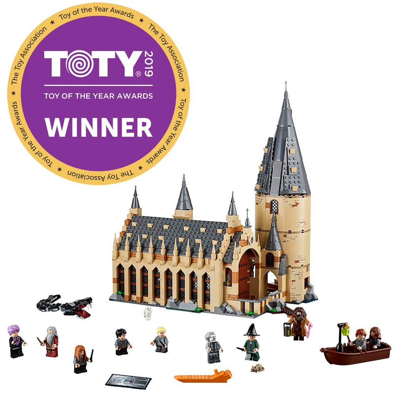 LEGO Harry Potter: Hogwarts Great Hall - 878 Piece Building Set [LEGO, #75954] LEGO LEGO   