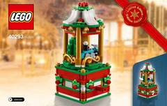 LEGO Holiday Christmas Carousel (2018 Limited Edition) - 251 Piece Building Kit [LEGO, #40293] LEGO LEGO   