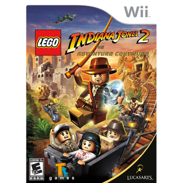 LEGO Indiana Jones 2: The Adventure Continues [Nintendo Wii] Nintendo Wii Video Game LucasArts   