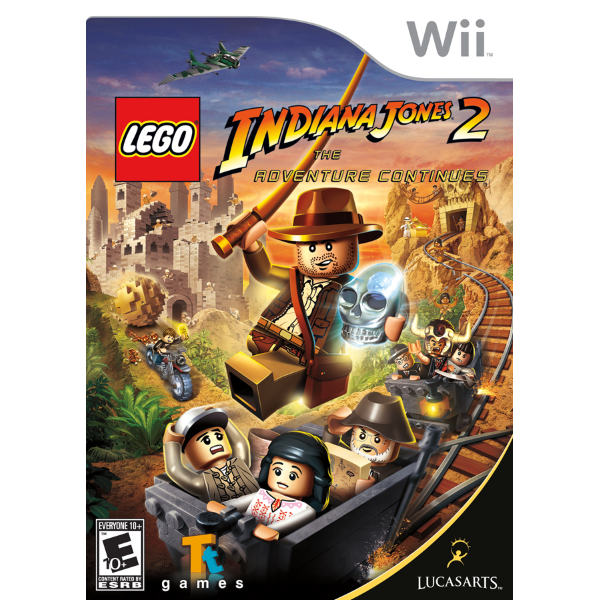 LEGO Indiana Jones 2: The Adventure Continues [Nintendo Wii] Nintendo Wii Video Game LucasArts   