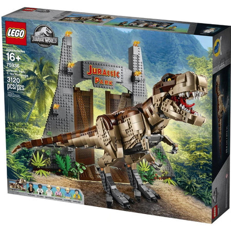 LEGO Jurassic Park: T-rex Rampage - 3120 Piece Building Set [LEGO, #75936] LEGO LEGO   