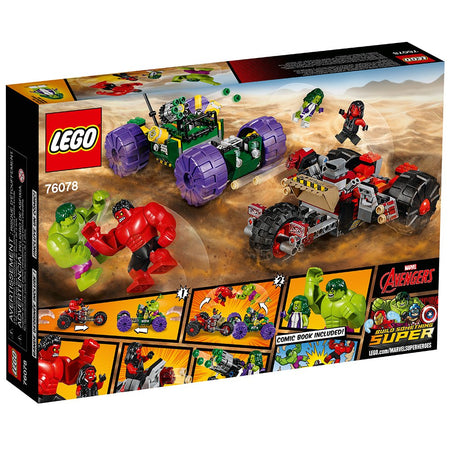 LEGO Marvel Super Heroes: Hulk vs. Red Hulk - 375 Piece Building Kit [LEGO, #76078] LEGO LEGO   