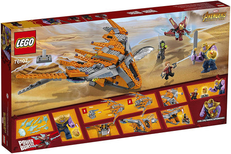LEGO Marvel Super Heroes: Thanos: Ultimate Battle - 674 Piece Building Kit [LEGO, #76107] LEGO LEGO   