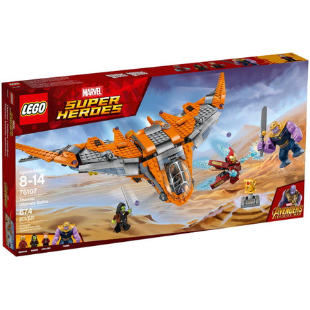 LEGO Marvel Super Heroes: Thanos: Ultimate Battle - 674 Piece Building Kit [LEGO, #76107] LEGO LEGO   