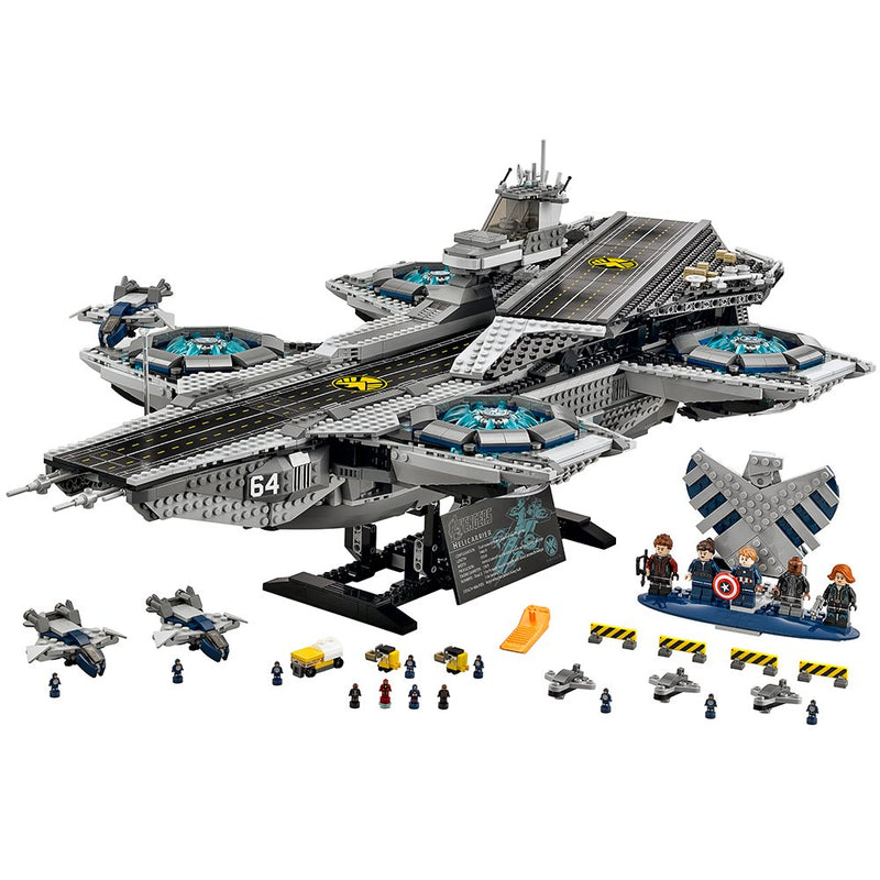 LEGO Marvel Super Heroes: The SHIELD Helicarrier - 2996 Piece Building Set [LEGO, #76042] LEGO LEGO   