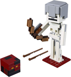 LEGO Minecraft: Skeleton BigFig with Magma Cube - 142 Piece Building Kit [LEGO, #21150] LEGO LEGO   
