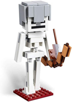 LEGO Minecraft: Skeleton BigFig with Magma Cube - 142 Piece Building Kit [LEGO, #21150] LEGO LEGO   