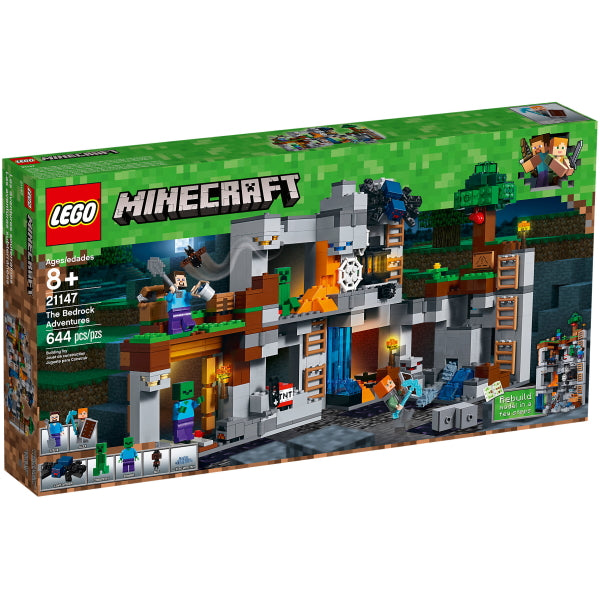 LEGO Minecraft: The Bedrock Adventures - 644 Piece Building Kit [LEGO, #21147] LEGO LEGO   