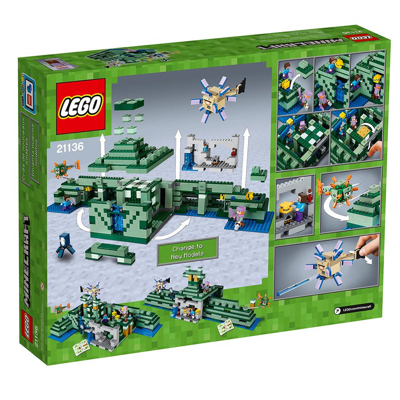 LEGO Minecraft: The Ocean Monument - 1122 Piece Building Set [LEGO, #21136] LEGO LEGO   
