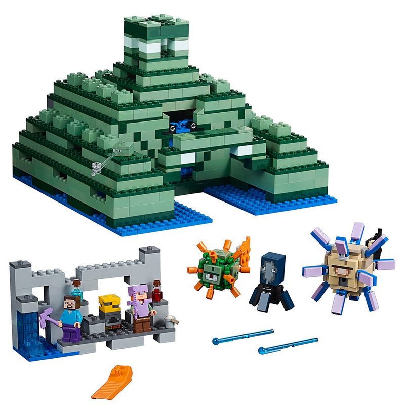 LEGO Minecraft: The Ocean Monument - 1122 Piece Building Set [LEGO, #21136] LEGO LEGO   