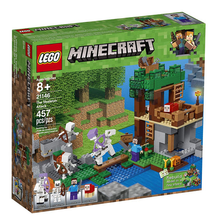 LEGO Minecraft: The Skeleton Attack - 457 Piece Building Set [LEGO, #21146] LEGO LEGO   