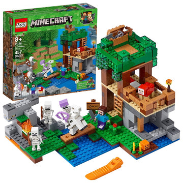 LEGO Minecraft: The Skeleton Attack - 457 Piece Building Set [LEGO, #21146] LEGO LEGO   
