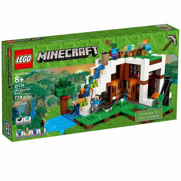 LEGO Minecraft: The Waterfall Base - 729 Piece Building Kit [LEGO, #21134] LEGO LEGO   
