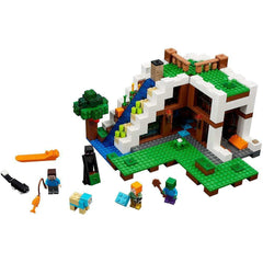 LEGO Minecraft: The Waterfall Base - 729 Piece Building Kit [LEGO, #21134] LEGO LEGO   