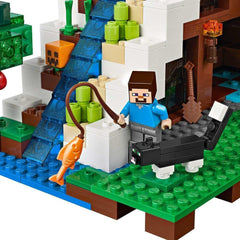 LEGO Minecraft: The Waterfall Base - 729 Piece Building Kit [LEGO, #21134] LEGO LEGO   