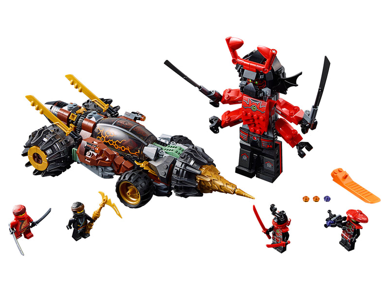 LEGO Ninjago Legacy: Cole's Earth Driller - 587 Piece Building Kit [LEGO, #70669] LEGO LEGO   