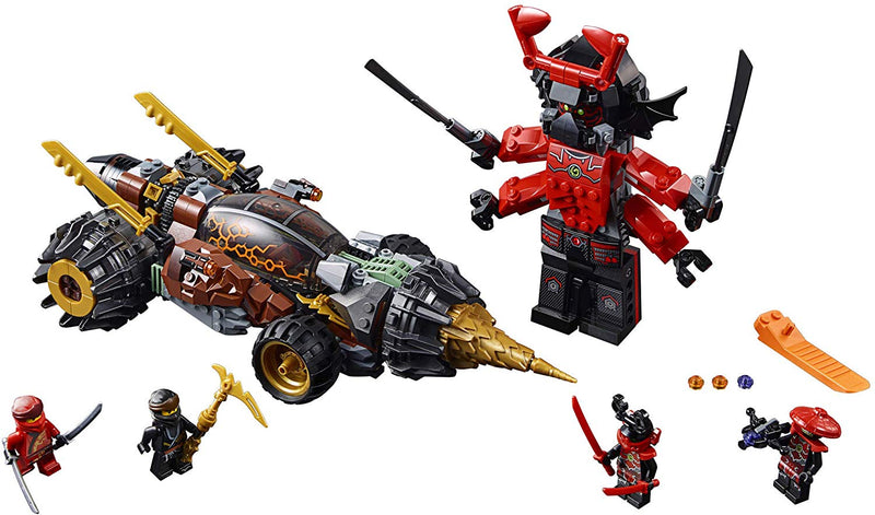 LEGO Ninjago Legacy: Cole's Earth Driller - 587 Piece Building Kit [LEGO, #70669] LEGO LEGO   