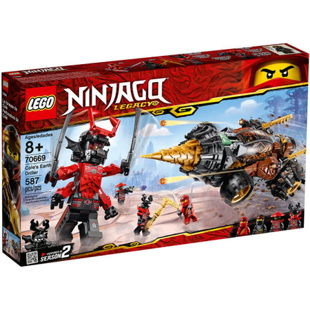 LEGO Ninjago Legacy: Cole's Earth Driller - 587 Piece Building Kit [LEGO, #70669] LEGO LEGO   