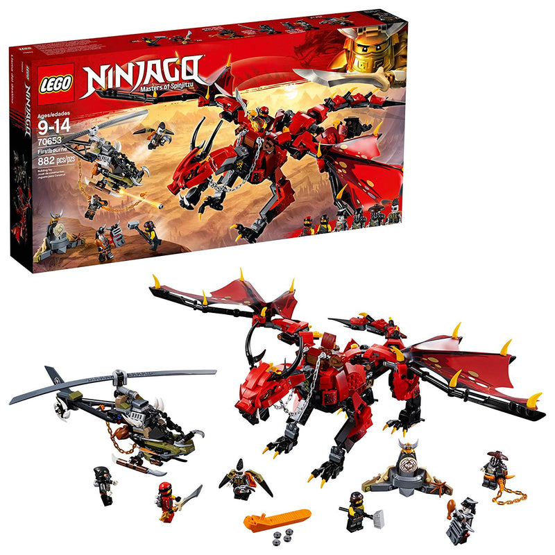 LEGO Ninjago: Masters of Spinjitzu - Firstbourne - 882 Piece Building Set [LEGO, #70653] LEGO LEGO   