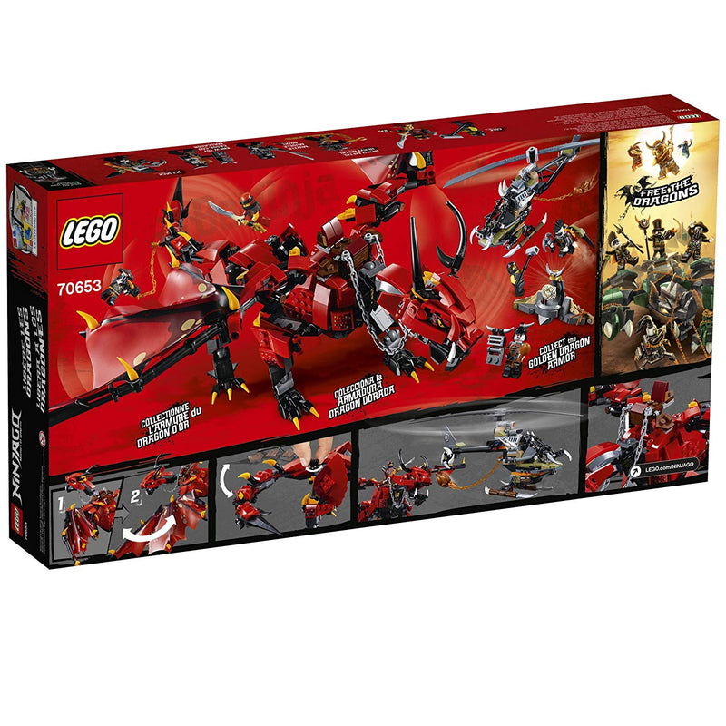 LEGO Ninjago: Masters of Spinjitzu - Firstbourne - 882 Piece Building Set [LEGO, #70653] LEGO LEGO   