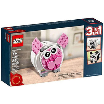 LEGO Mini Piggy Bank Limited Edition 3-in-1 248 Piece Building Kit [LEGO, #40251] LEGO LEGO   