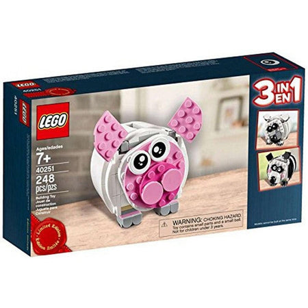 LEGO Mini Piggy Bank Limited Edition 3-in-1 248 Piece Building Kit [LEGO, #40251] LEGO LEGO   