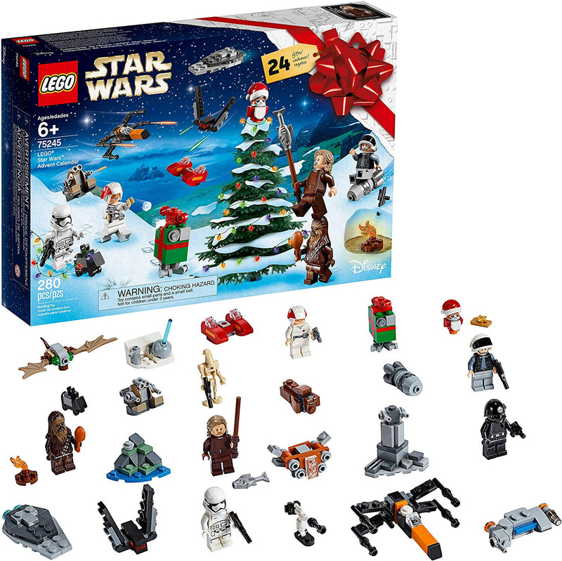 LEGO Star Wars: Advent Calendar (2019 Edition) - 280 Piece Building Kit [LEGO, #75245] LEGO LEGO   