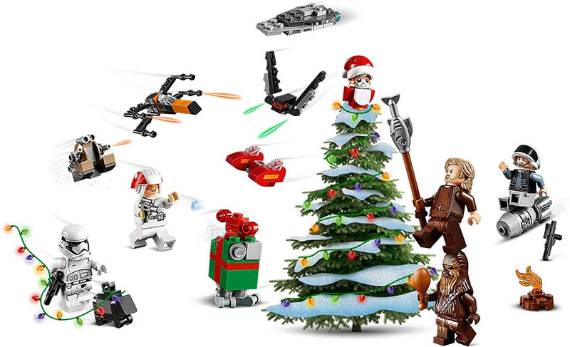 LEGO Star Wars: Advent Calendar (2019 Edition) - 280 Piece Building Kit [LEGO, #75245] LEGO LEGO   