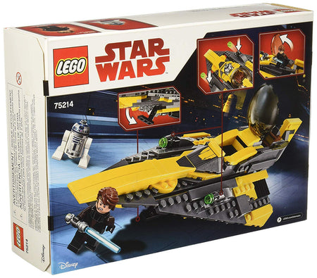 LEGO Star Wars: Anakin's Jedi Starfighter - 247 Piece Building Set [LEGO, #75214] LEGO LEGO   