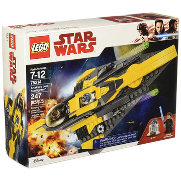 LEGO Star Wars: Anakin's Jedi Starfighter - 247 Piece Building Set [LEGO, #75214] LEGO LEGO   
