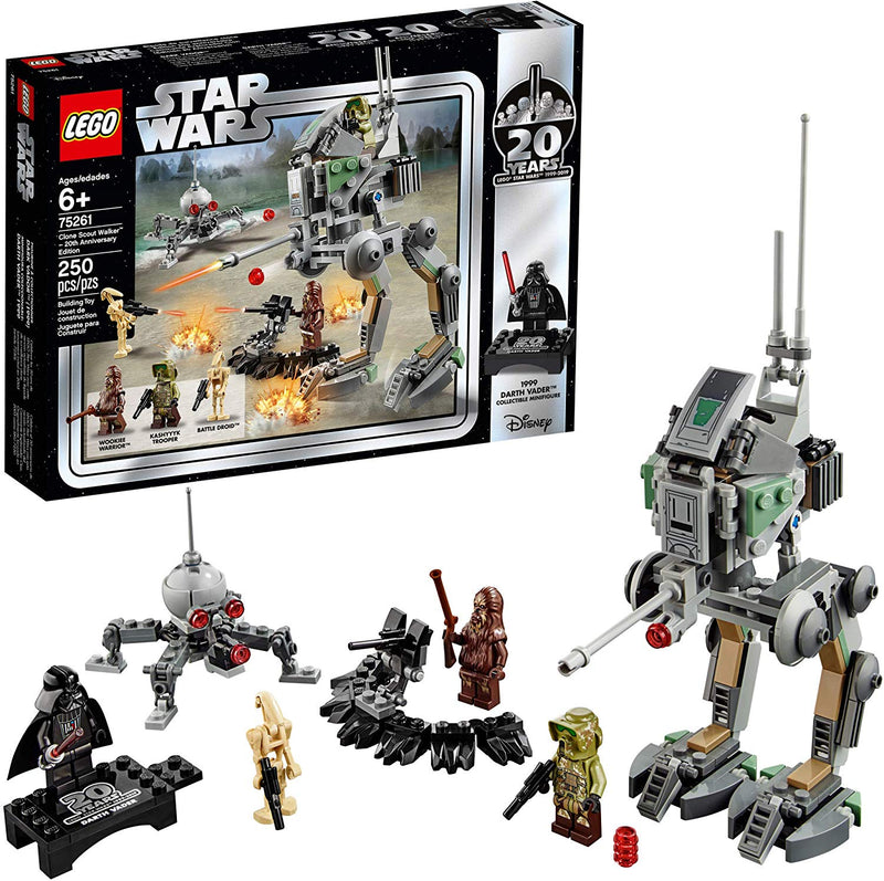 LEGO Star Wars: Clone Scout Walker - 20th Anniversary Edition - 250 Piece Building Kit [LEGO, #75261] LEGO LEGO   