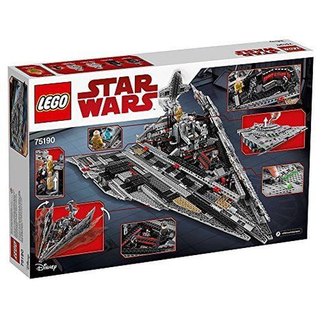 LEGO Star Wars: First Order Star Destroyer - 1416 Piece Building Kit [LEGO, #75190] LEGO LEGO   
