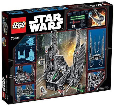 LEGO Star Wars: Kylo Ren's Command Shuttle - 1005 Piece Building Kit [LEGO, #75104] LEGO LEGO   