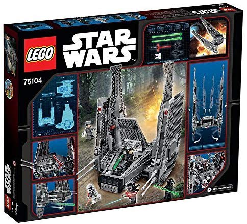 LEGO Star Wars: Kylo Ren's Command Shuttle - 1005 Piece Building Kit [LEGO, #75104] LEGO LEGO   