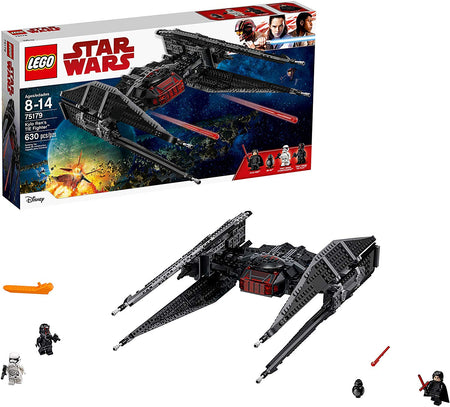 LEGO Star Wars: Kylo Ren's TIE Fighter - 630 Piece Building Kit [LEGO, #75179] LEGO LEGO   