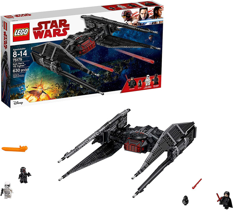 LEGO Star Wars: Kylo Ren's TIE Fighter - 630 Piece Building Kit [LEGO, #75179] LEGO LEGO   