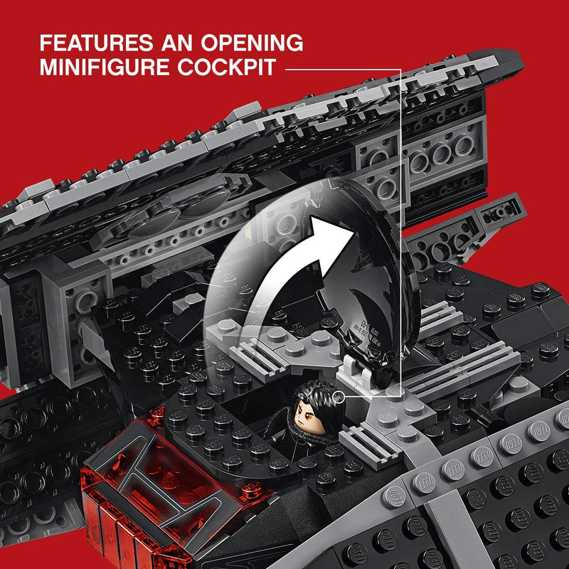 LEGO Star Wars: Kylo Ren's TIE Fighter - 630 Piece Building Kit [LEGO, #75179] LEGO LEGO   