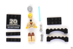 LEGO Star Wars: Obi-Wan Kenobi 20th Anniversary Collectible Minifigure - 13 Piece Building Kit [LEGO, #30624] LEGO LEGO   