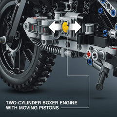 LEGO Technic: BMW R 1200 GS Adventure - 603 Piece Building Kit [LEGO, #42063] LEGO LEGO   