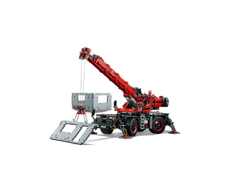 LEGO Technic: Rough Terrain Crane - 4057 Piece Building Kit [LEGO, #42082] LEGO LEGO   