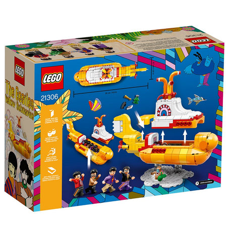 LEGO Ideas: The Beatles Yellow Submarine - 553 Piece Building Set [LEGO, #21306] LEGO LEGO   