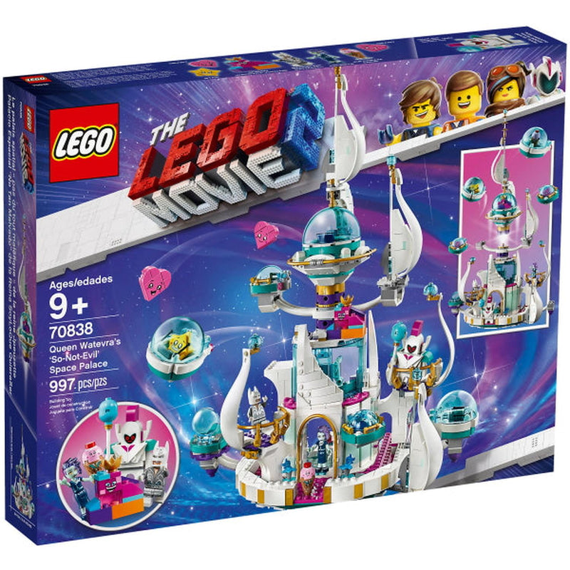 LEGO The LEGO Movie 2: Queen Watevra's 'So-Not-Evil' Space Palace - 997 Piece Building Kit [LEGO, #70838] LEGO LEGO   