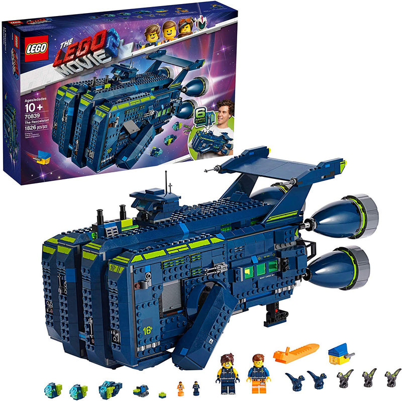 LEGO The LEGO Movie 2: The Rexcelsior! - 1826 Piece Building Kit [LEGO, #70839] LEGO LEGO   
