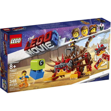 LEGO The LEGO Movie 2: Ultrakatty & Warrior Lucy! - 348 Piece Building Kit [LEGO, #70827 ] LEGO LEGO   