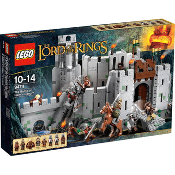 LEGO The Lord of the Rings: The Battle of Helm's Deep - 1368 Piece Building Kit [LEGO, #9474] LEGO LEGO   