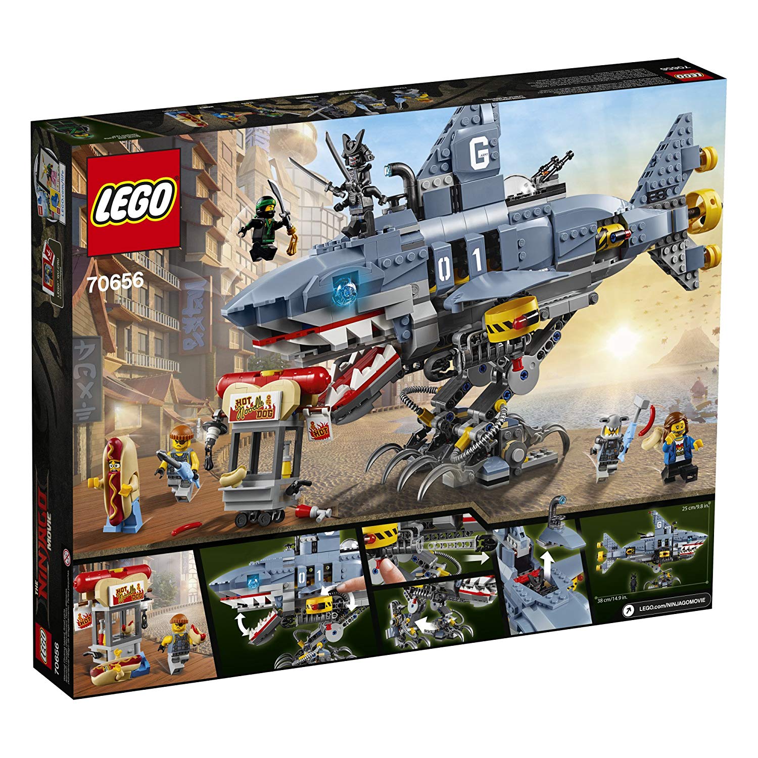 LEGO The Ninjago Movie garmadon Garmadon GARMADON 830 Piece Buil Shopville